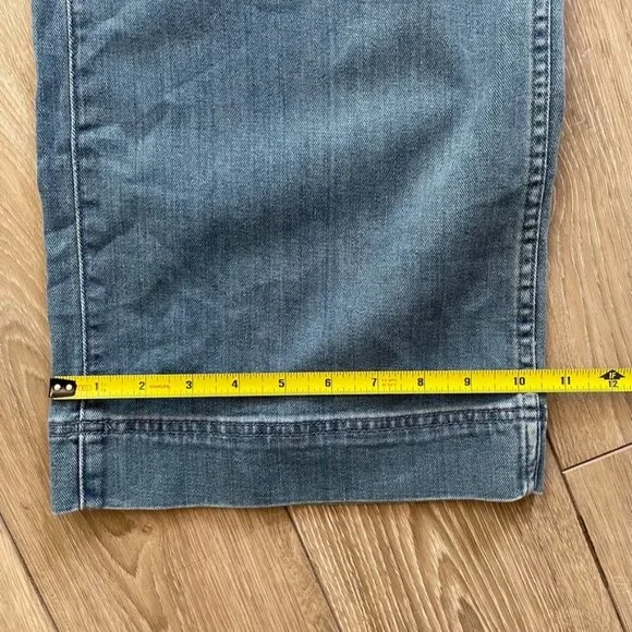 MADEWELL | Emmett Wide Leg Crop Jeans Rainbow Stitched Edition - Picture 10 of 13